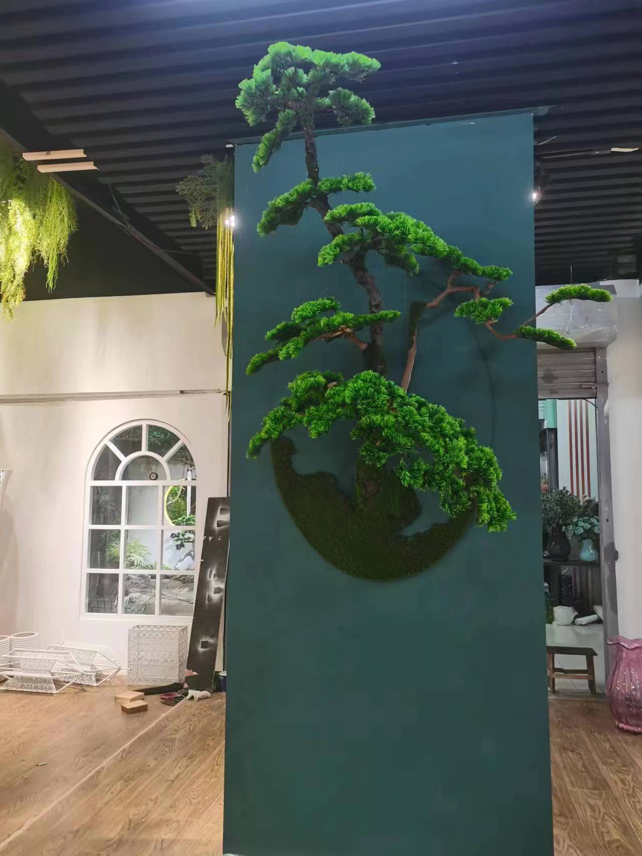 重庆墙壁造景仿真植物