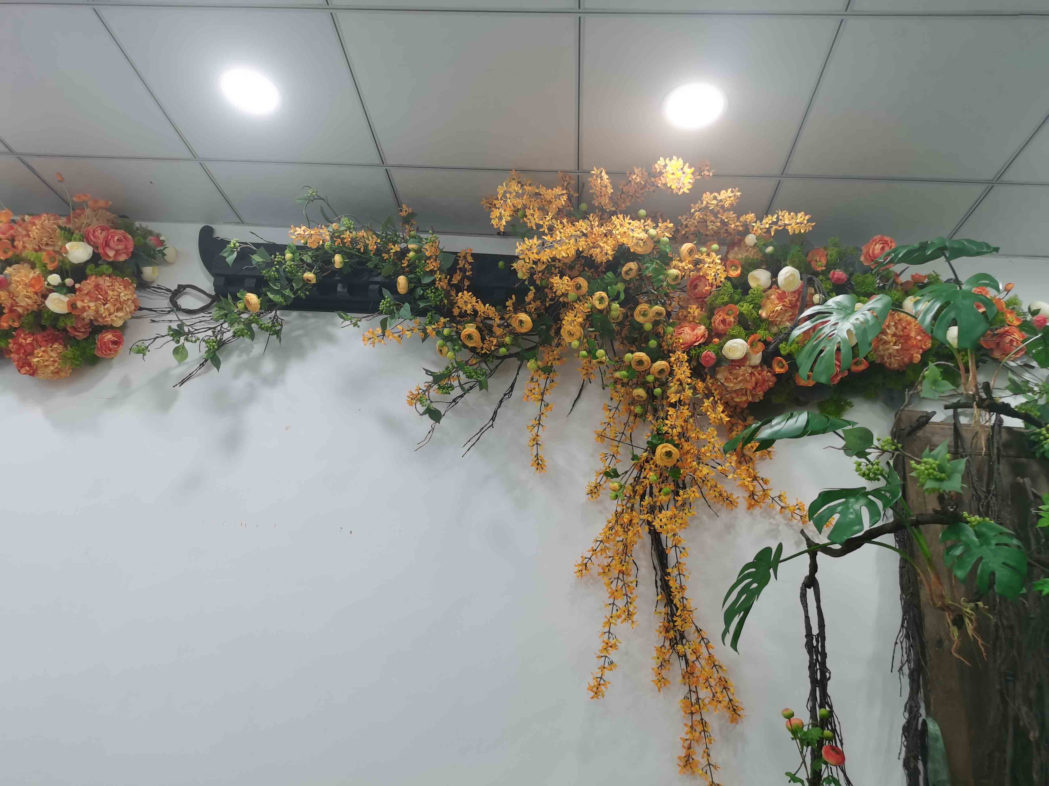 重庆墙壁造景仿真植物