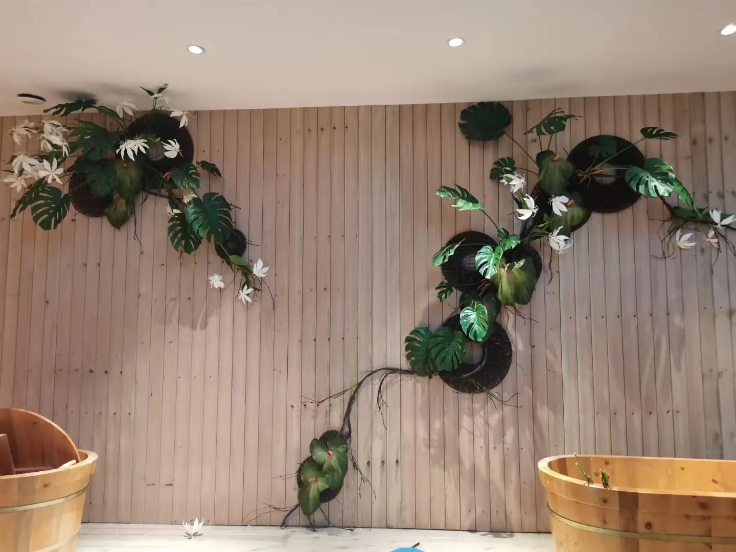 重庆树酒店花艺软装施工电话