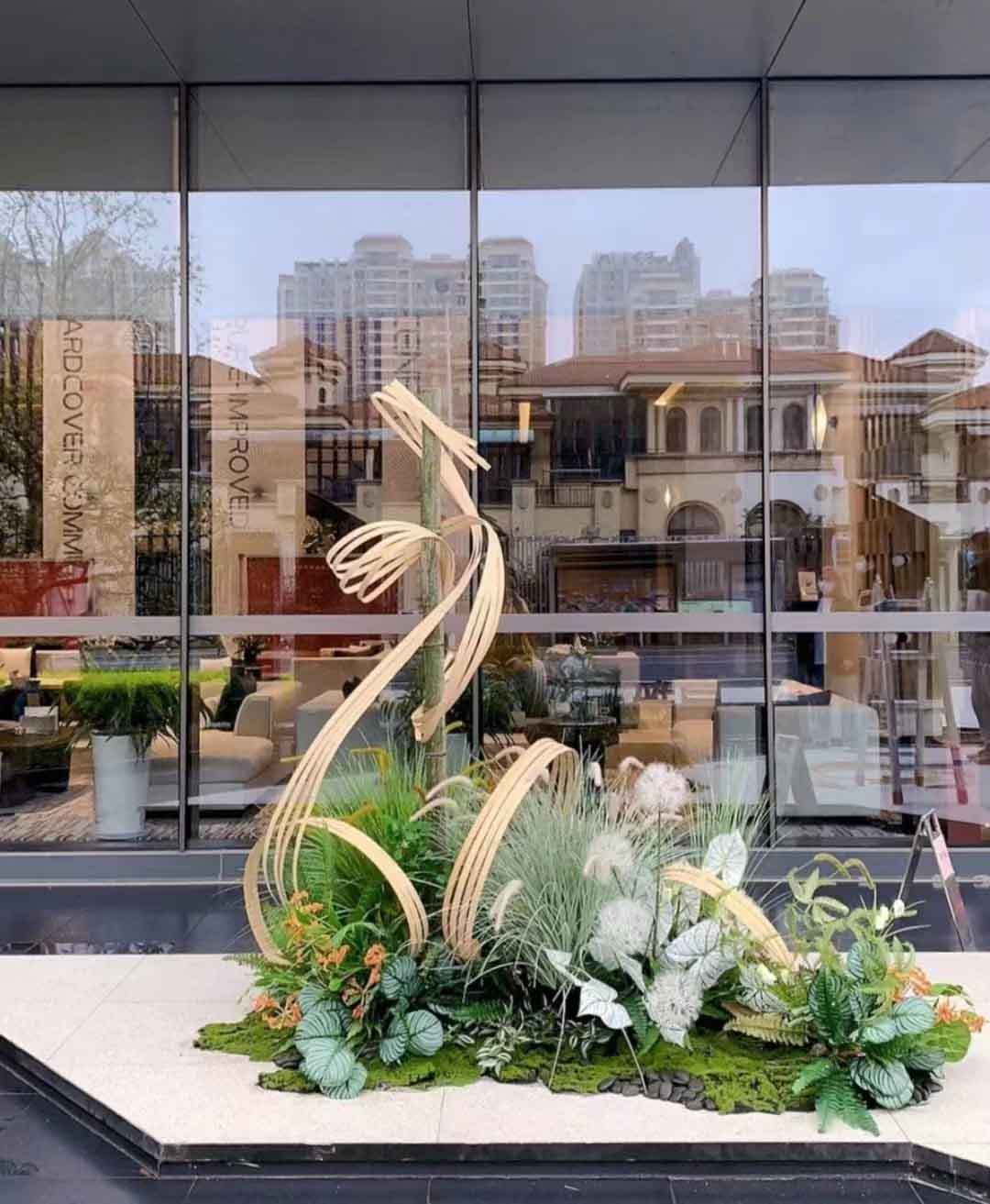 重庆树酒店花艺软装施工价格